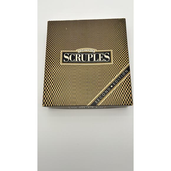 Milton Bradley Other - A Question of Scruples Second 2nd Edition Complete Vintage 1987 USA